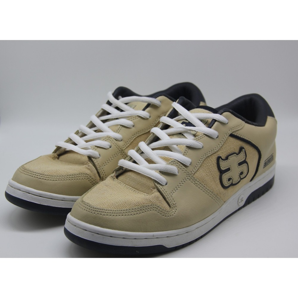 Vintage Tan iPath Skate Shoes Cricket Natural Hemp Rubber Sole Size 13 Rare